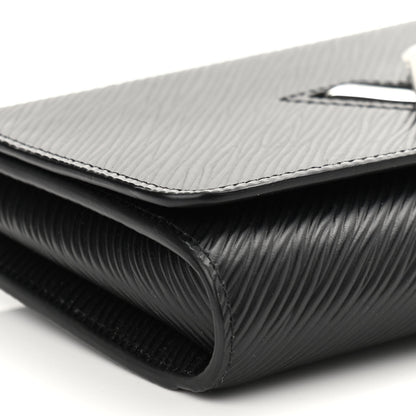 Louis Vuitton Epi Twist Chain Wallet Black 8 of 10