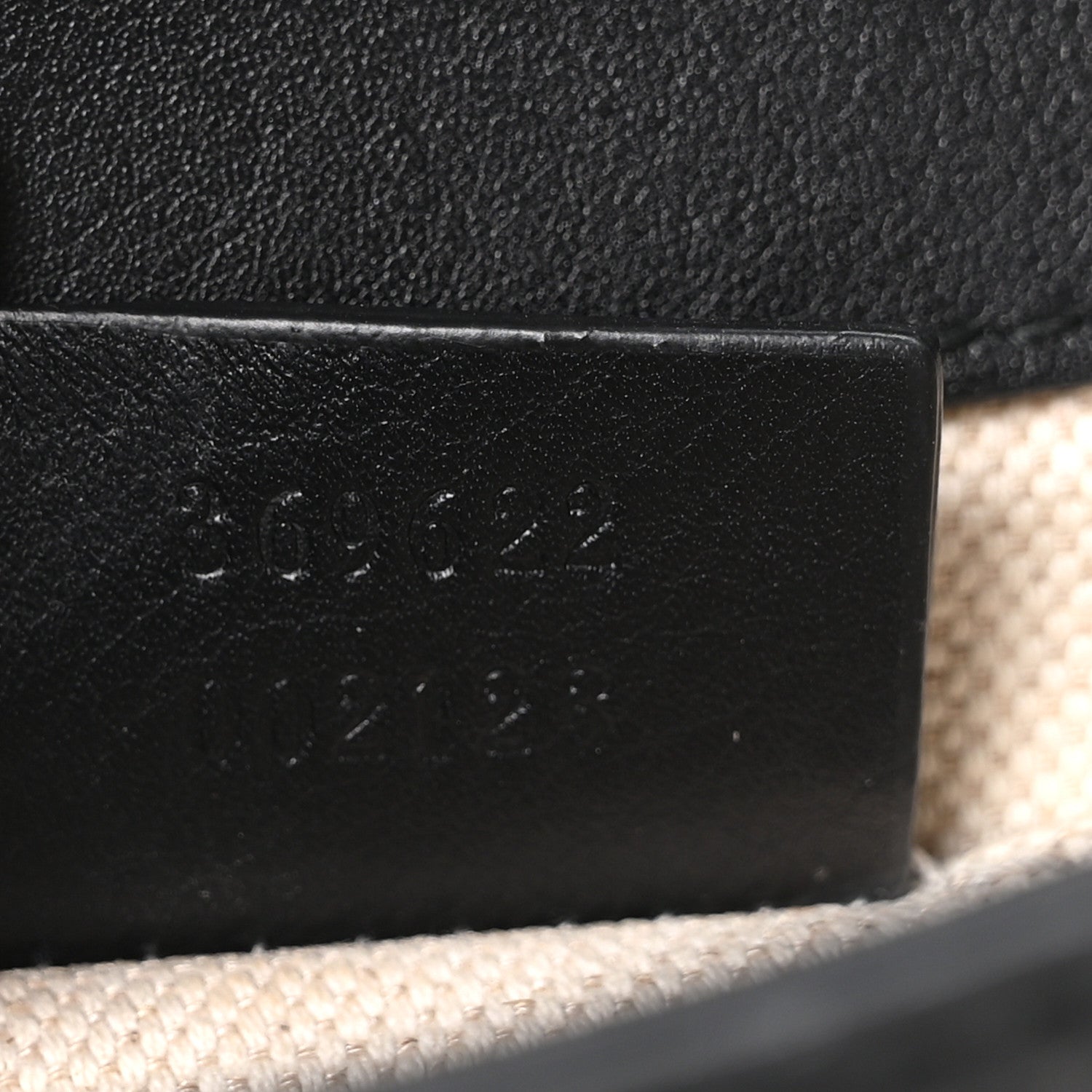 Gucci Guccissima Mini Emily Shoulder Bag Black 7 of 10
