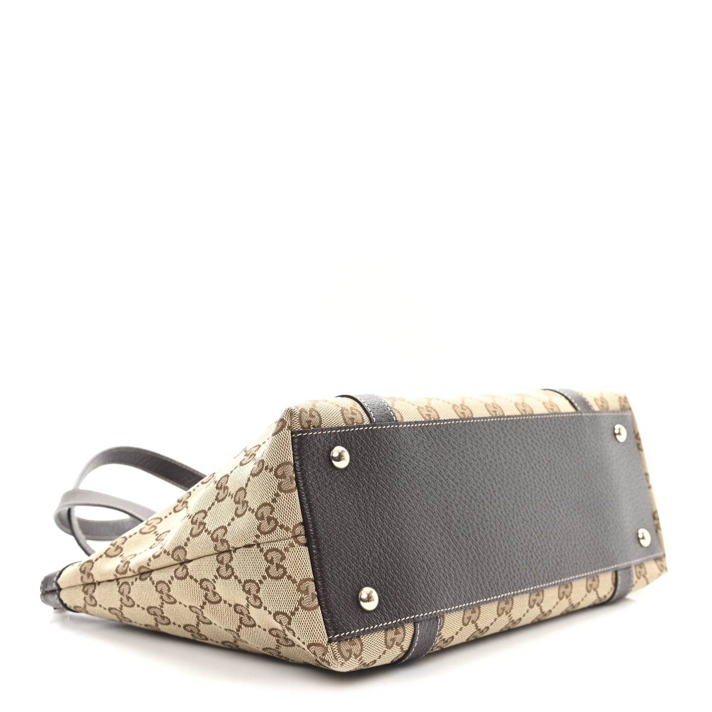 Monogram Medium Abbey Tote Brown