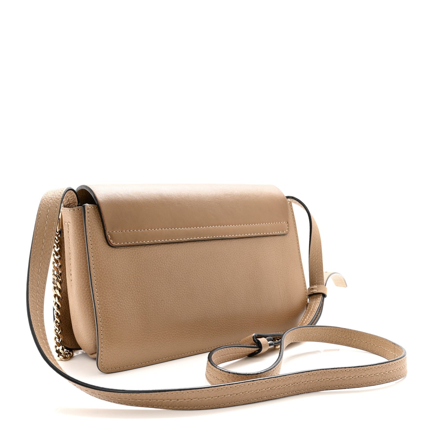 Chloe Calfskin Small Faye Shoulder Bag Blush 3 of 13