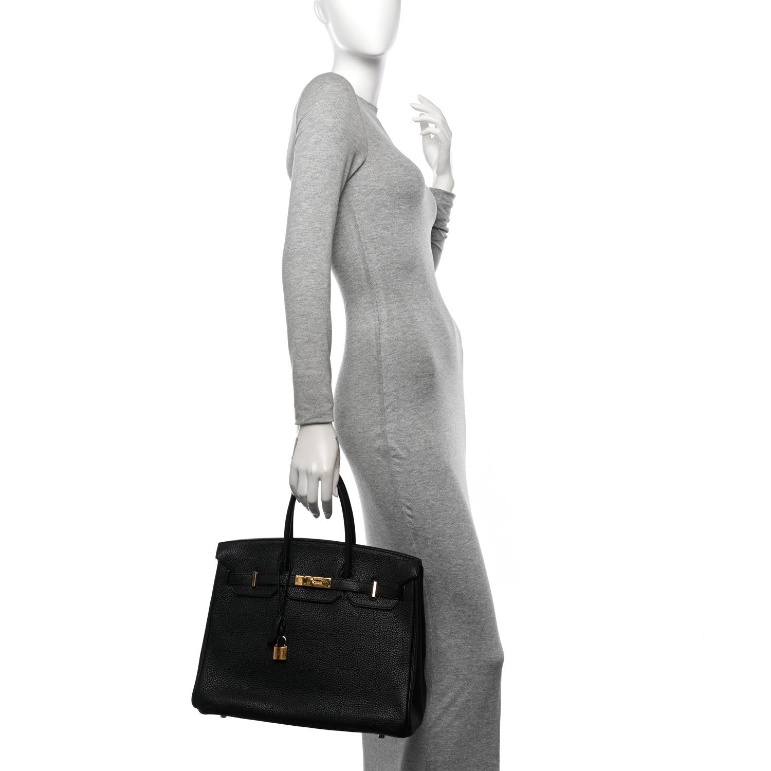 Hermes Togo Birkin 35 Black 2 of 12