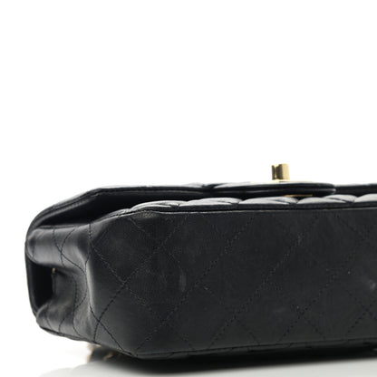 Chanel Lambskin Quilted Mini Rectangular Flap Black 9 of 13