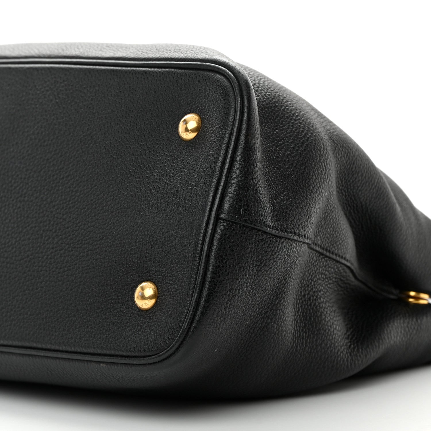 Prada Vitello Daino Tote Nero Black 12 of 23
