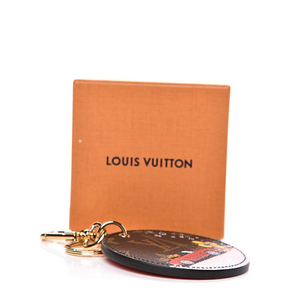 Louis Vuitton Monogram 2019 Christmas Animation Paris Bag Charm Key Ring 3 of 3
