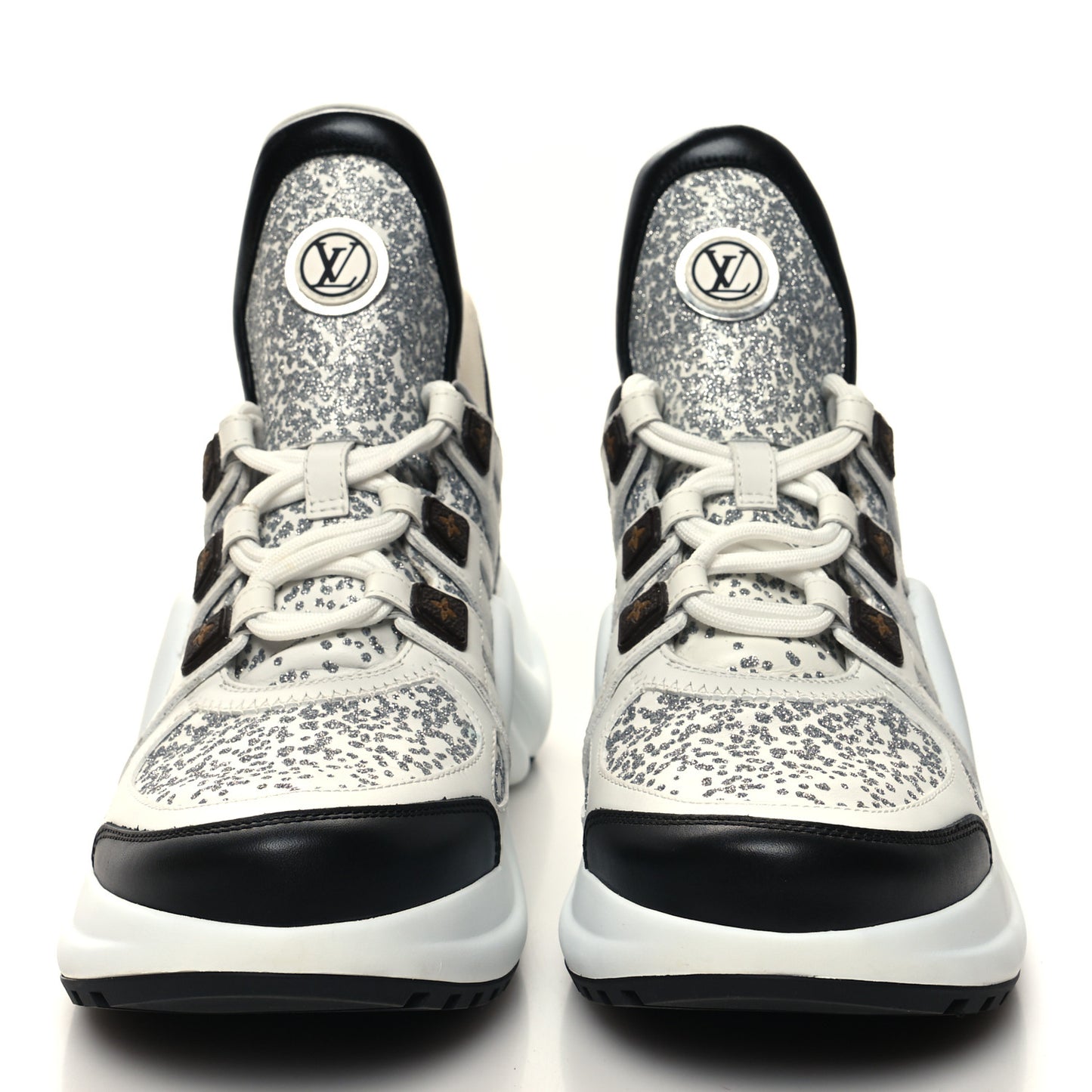 Monogram Calfskin LV Archlight Sneakers 40 White