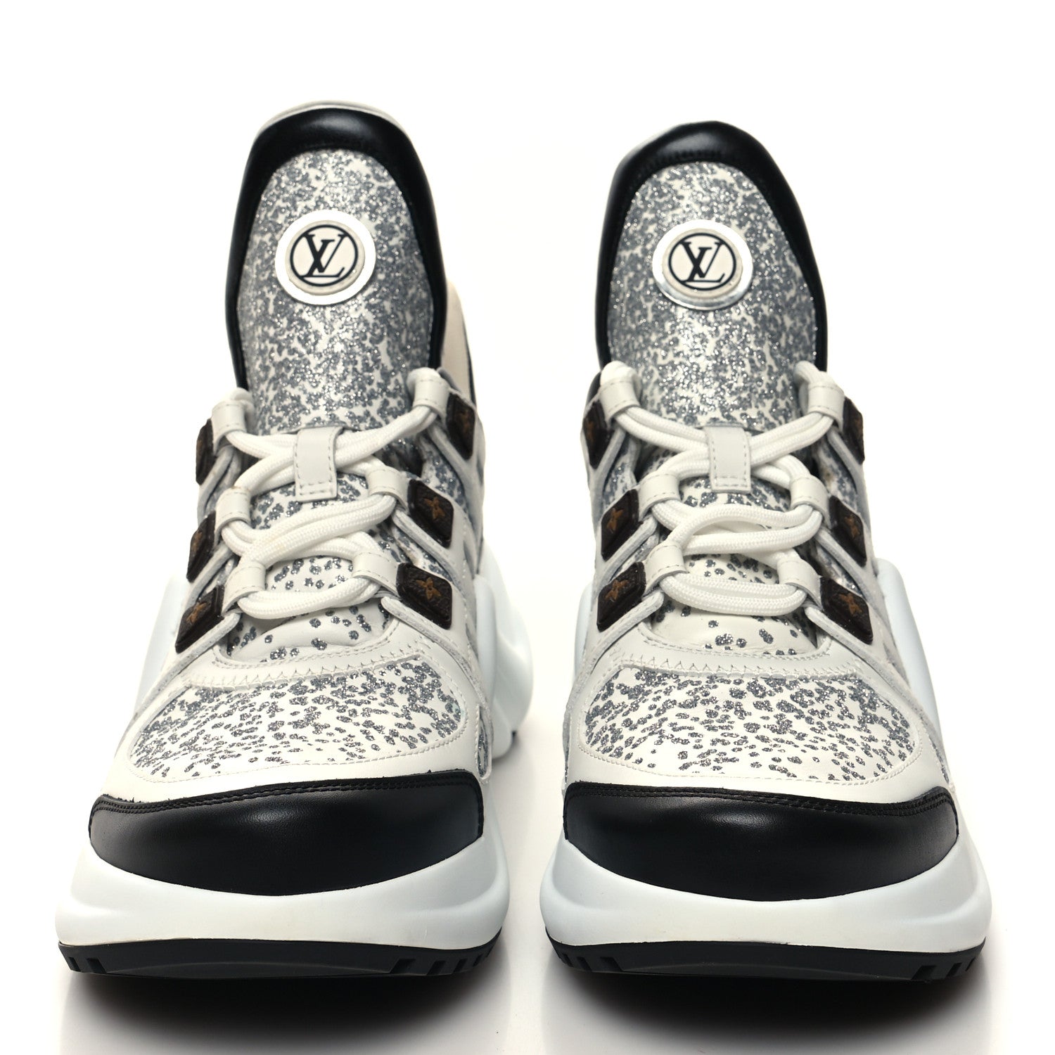 Louis Vuitton Monogram Calfskin LV Archlight Sneakers 40 White 2 of 9