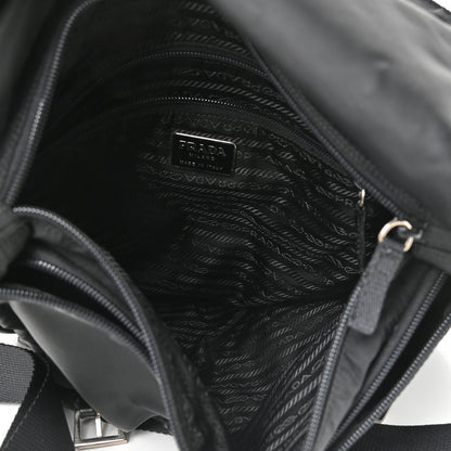 Prada Tessuto Nylon Vela Messenger Bag Black 4 of 9