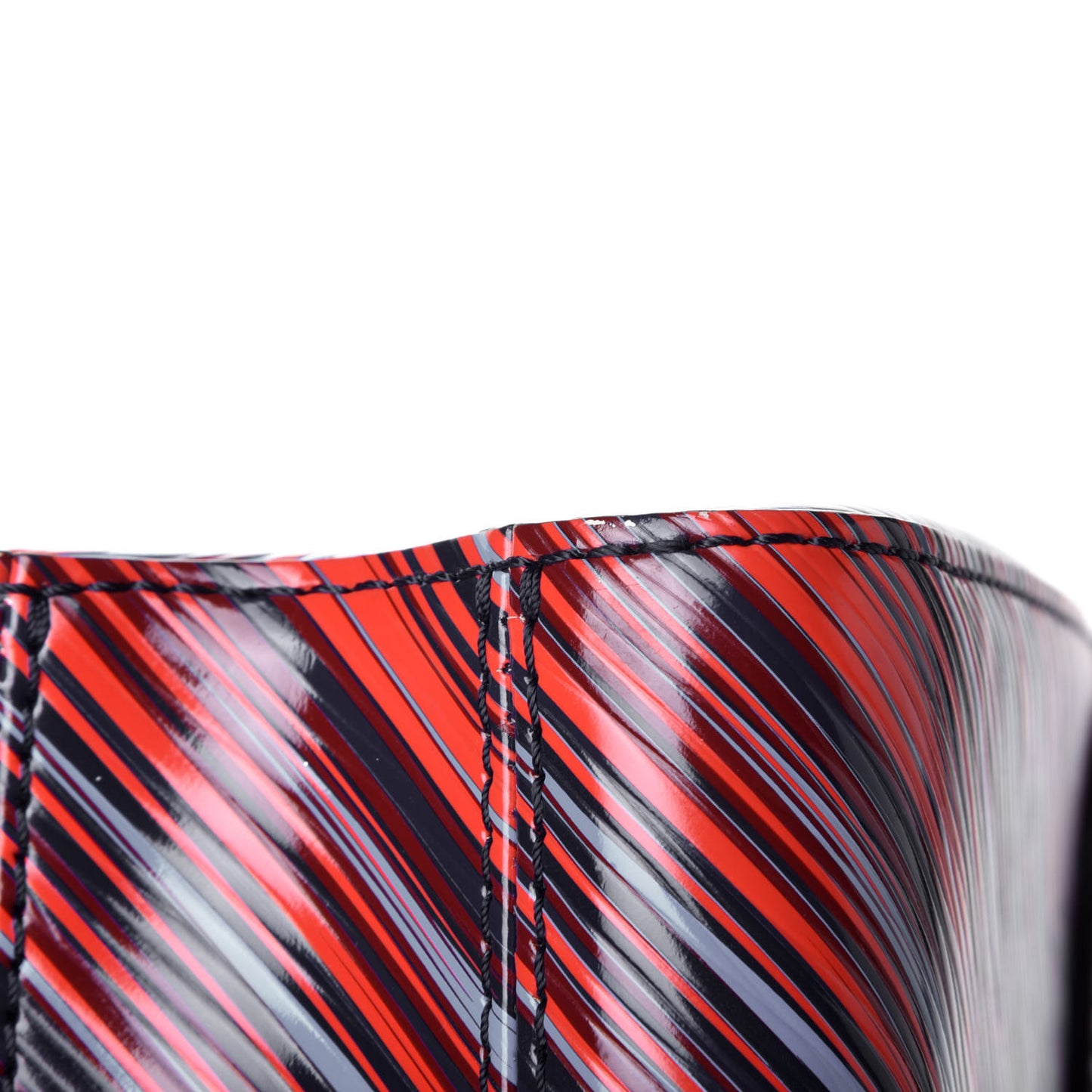 Epi Tropical Twist Shoulder Bag MM Vert Rouge