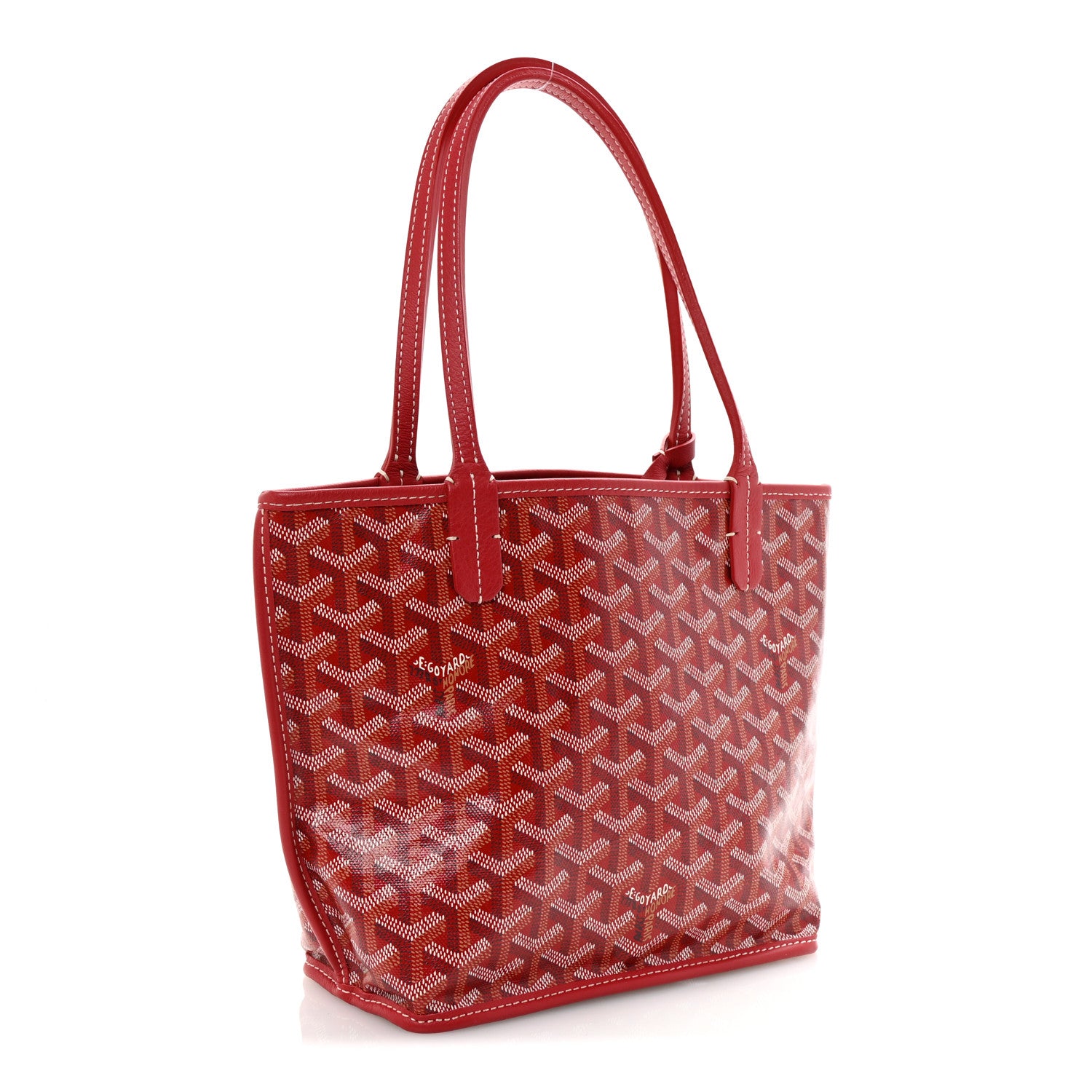 Goyard Goyardine Reversible Mini Anjou Red 4 of 10