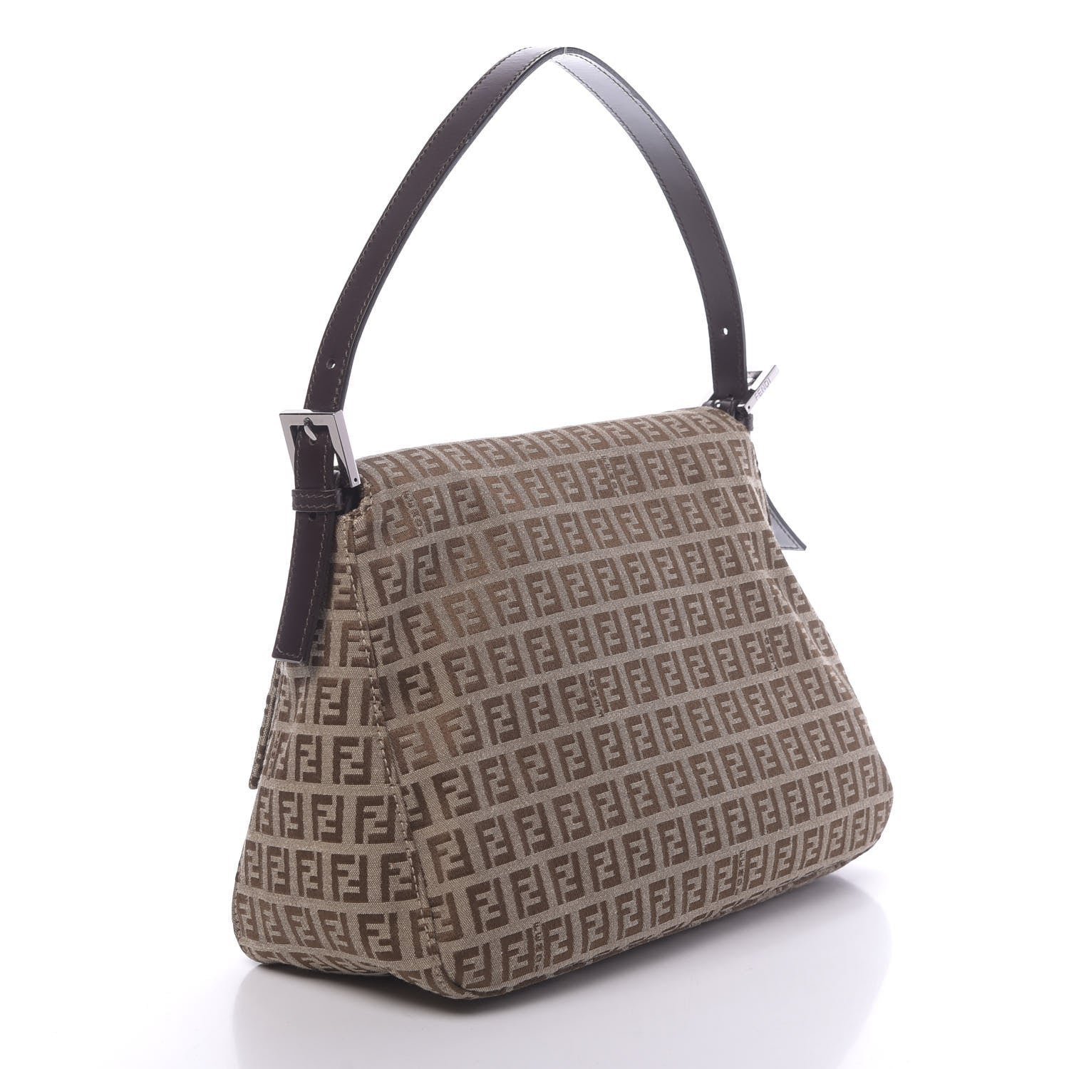 Fendi Zucchino Mama Baguette Brown 3 of 9