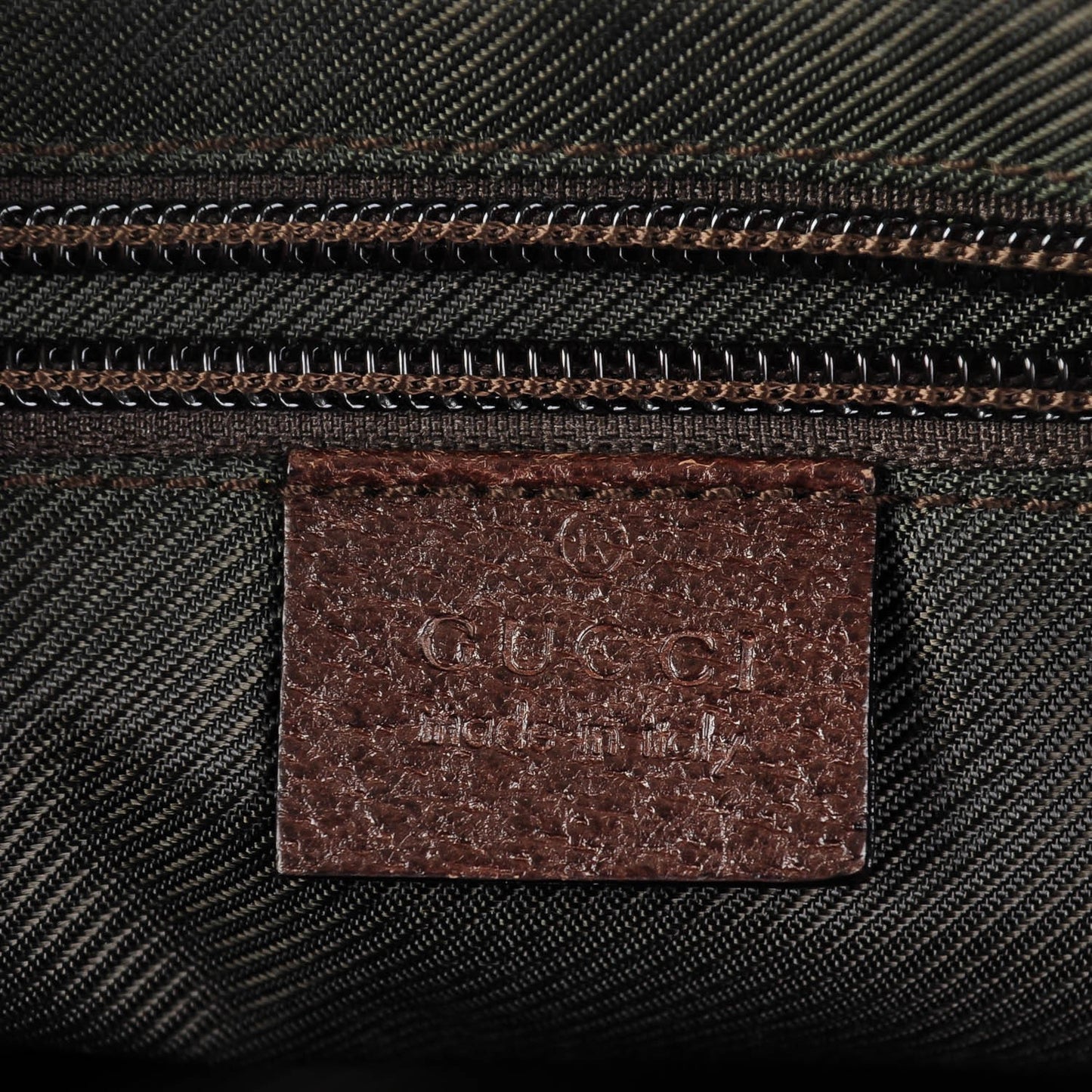 Monogram Messenger Bag Dark Brown
