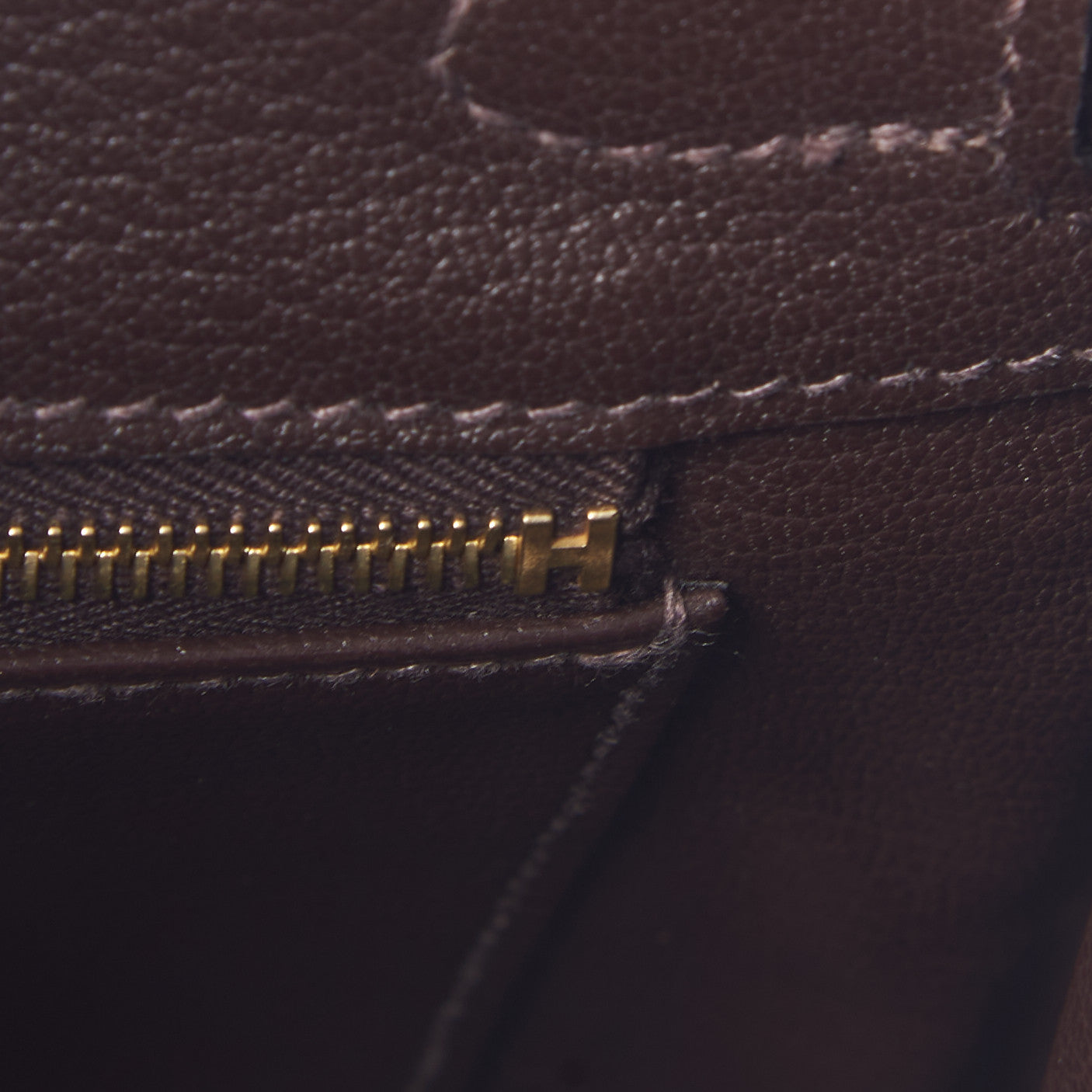 Togo Birkin 25 Chocolate