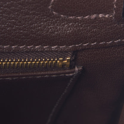 Hermes Togo Birkin 25 Chocolate 17 of 33