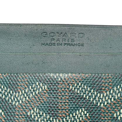 Goyard Goyardine Saint Sulpice Card Holder Green 6 of 7