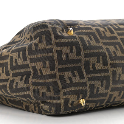 Fendi Zucca Holdall Tote Tobacco Black 6 of 12