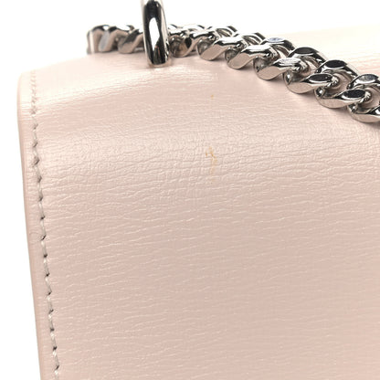 Saint Laurent Calfskin Monogram Sunset Chain Wallet Light Pink 6 of 10