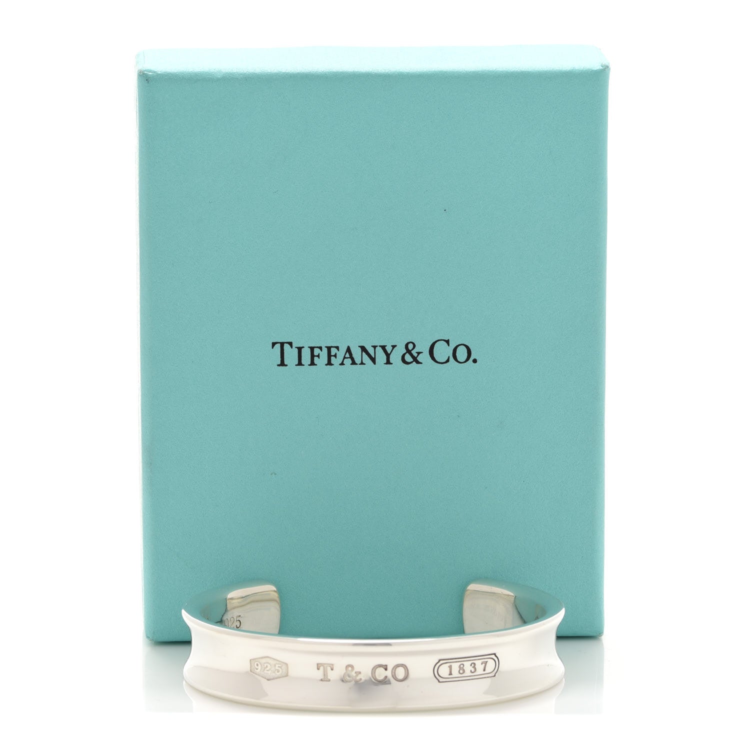 Tiffany Sterling Silver 1837 Cuff Bracelet 5 of 5