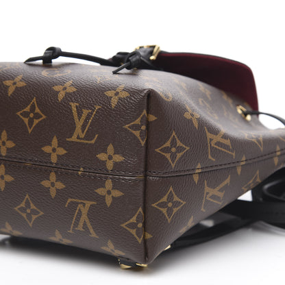 Louis Vuitton Monogram BB Montsouris NM Backpack Black 8 of 9