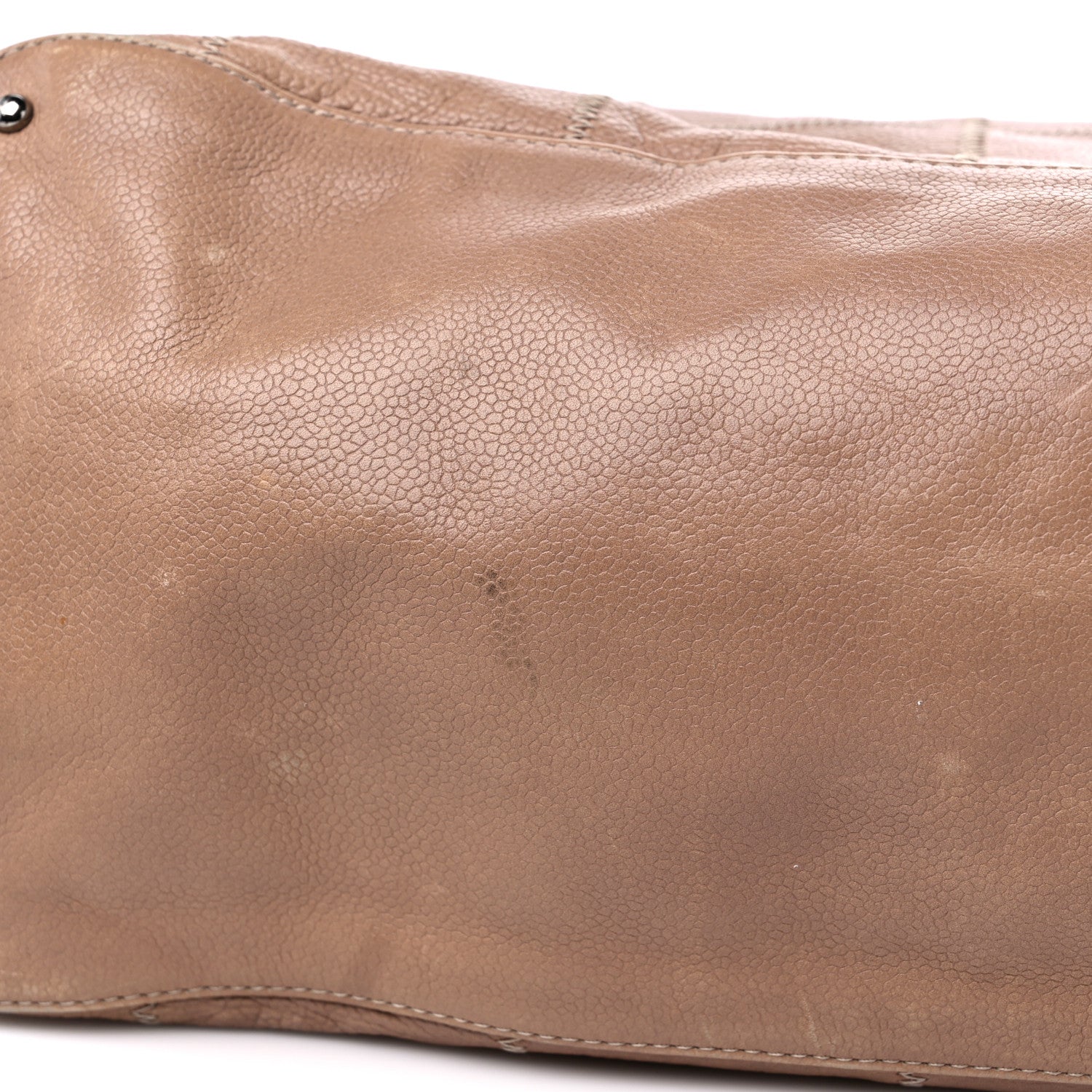 Chanel Calfskin Square Stitched Tassel Hobo Beige 17 of 24