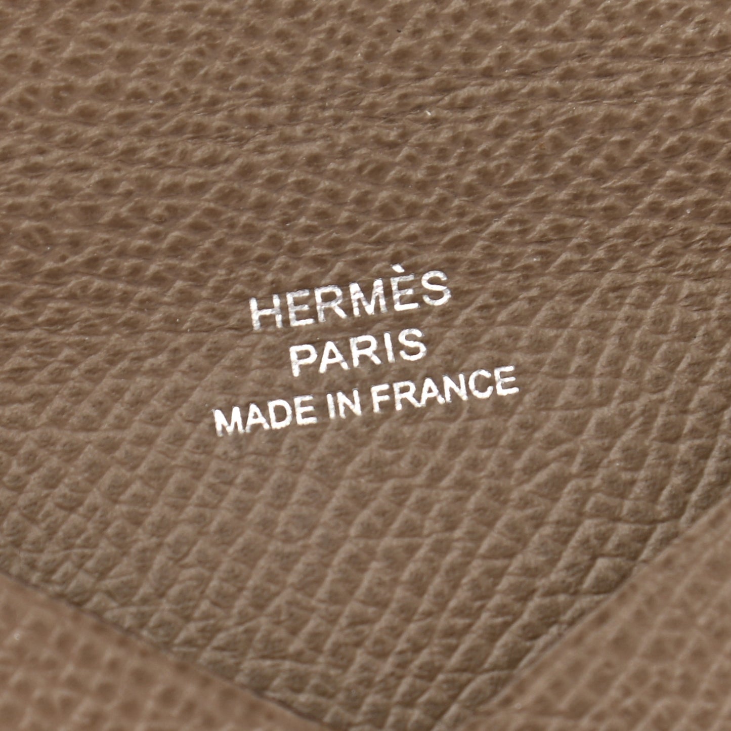 Epsom Calvi Card Case Etoupe