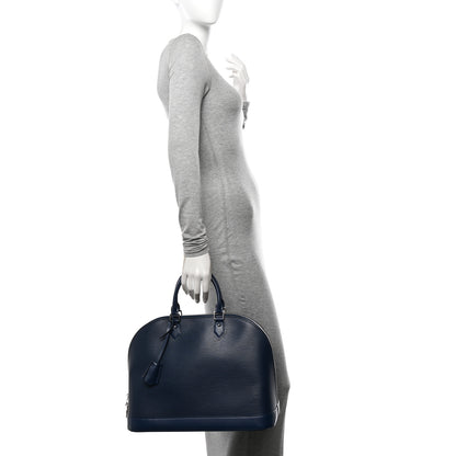 Louis Vuitton Epi Alma GM Blueberry 2 of 12