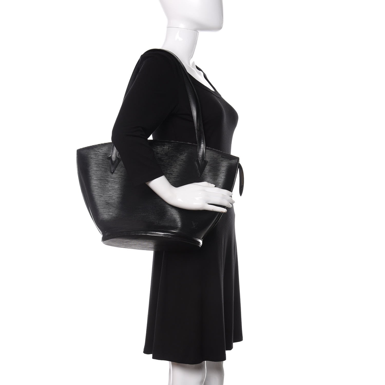 Louis Vuitton Epi Saint Jacques PM Black 2 of 10