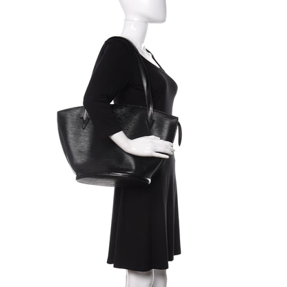 Louis Vuitton Epi Saint Jacques PM Black 2 of 10