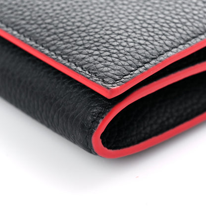Christian Louboutin Calfskin Boudoir Chain Wallet Black 8 of 12