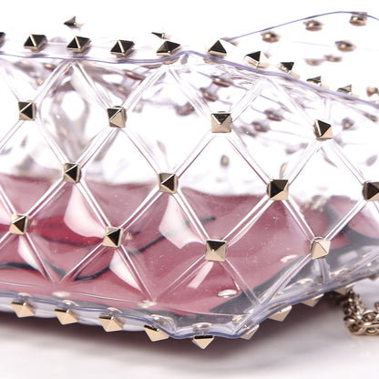 Valentino Garavani PVC Medium Rockstud Spike Shoulder Bag 8 of 8