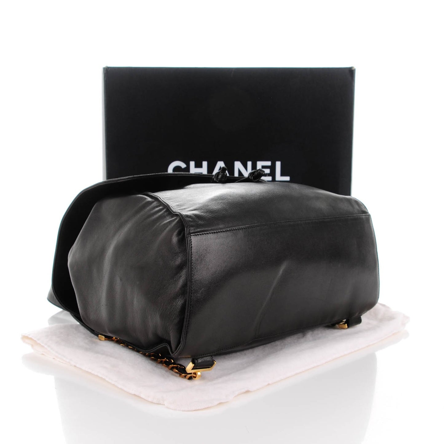 Lambskin CC Backpack Black