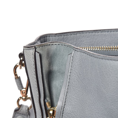 Chloe Calfskin Small Faye Day Shoulder Bag Cloudy Blue 9 of 26
