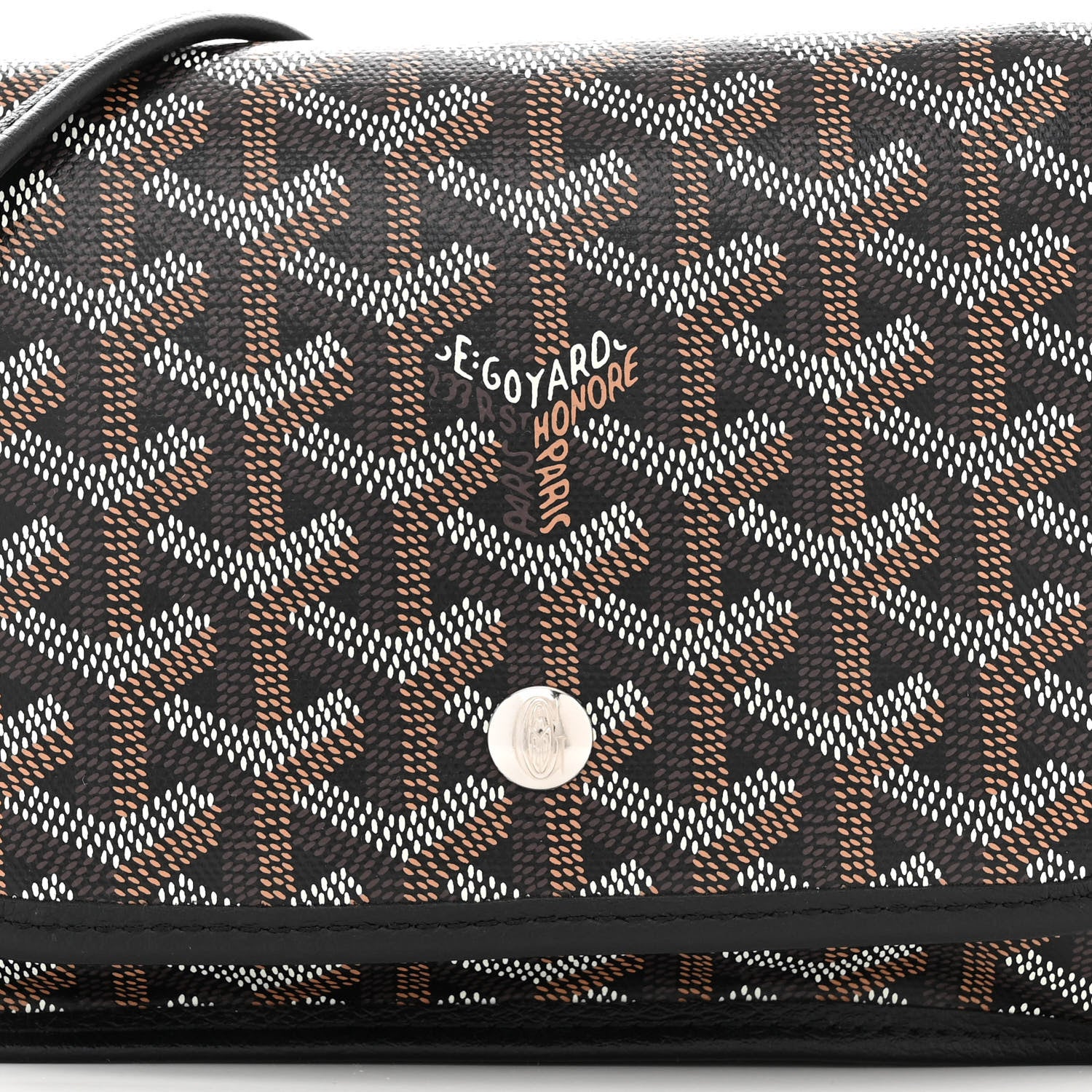 Goyard Goyardine Plumet Wallet Clutch Black 9 of 11