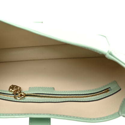 Gucci Patent Calfskin Small Jackie Shoulder Bag Light Green 5 of 10
