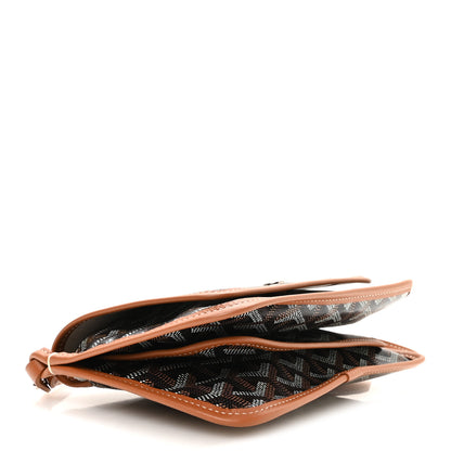 Goyard Goyardine Plumet Wallet Clutch Black Gold 4 of 10