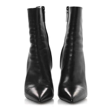 Saint Laurent Nappa Vendome Opyum 110 Ankle Boots 37 Black 3 of 13