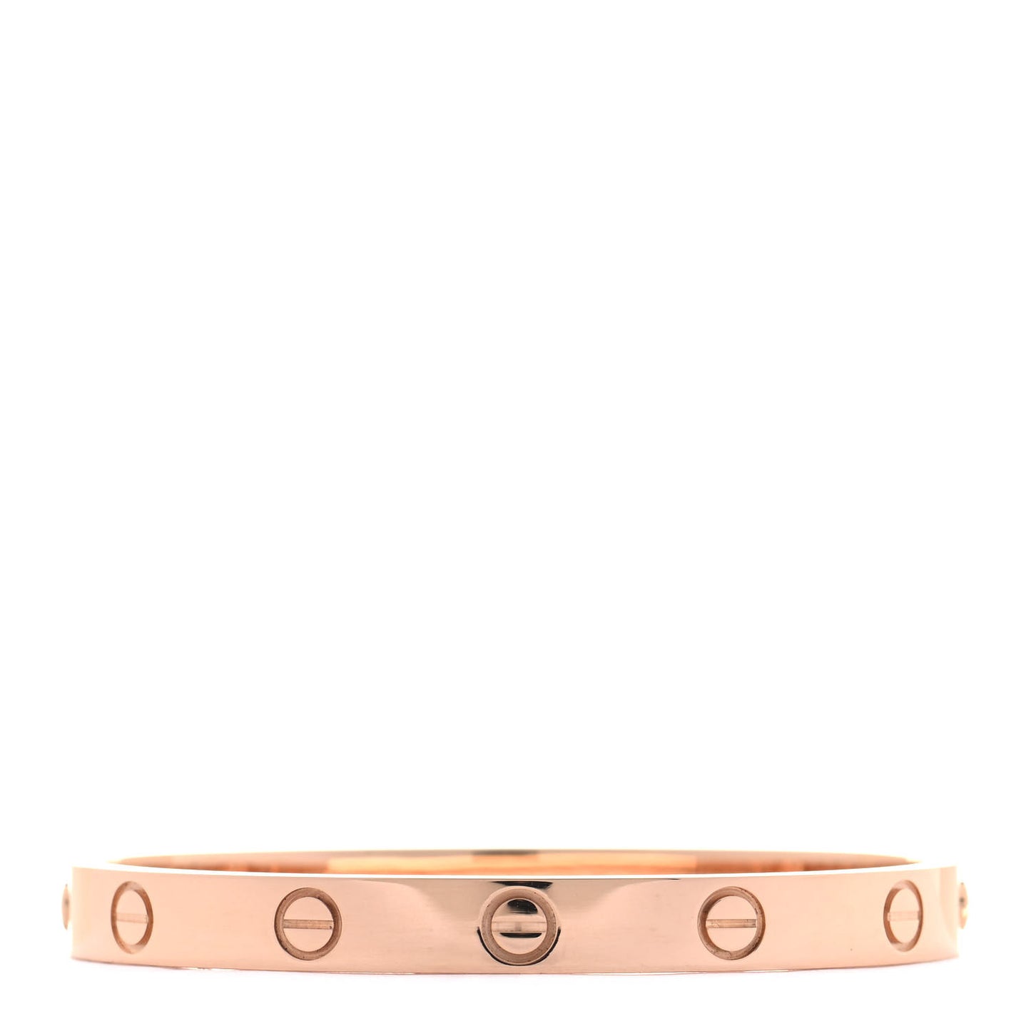 18K Pink Gold LOVE Bracelet 16