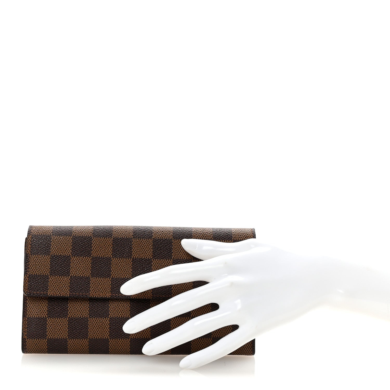 Louis Vuitton Damier Ebene Sarah Wallet 2 of 6