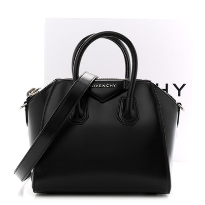 Givenchy Shiny Lord Calfskin Mini Antigona Black 12 of 12