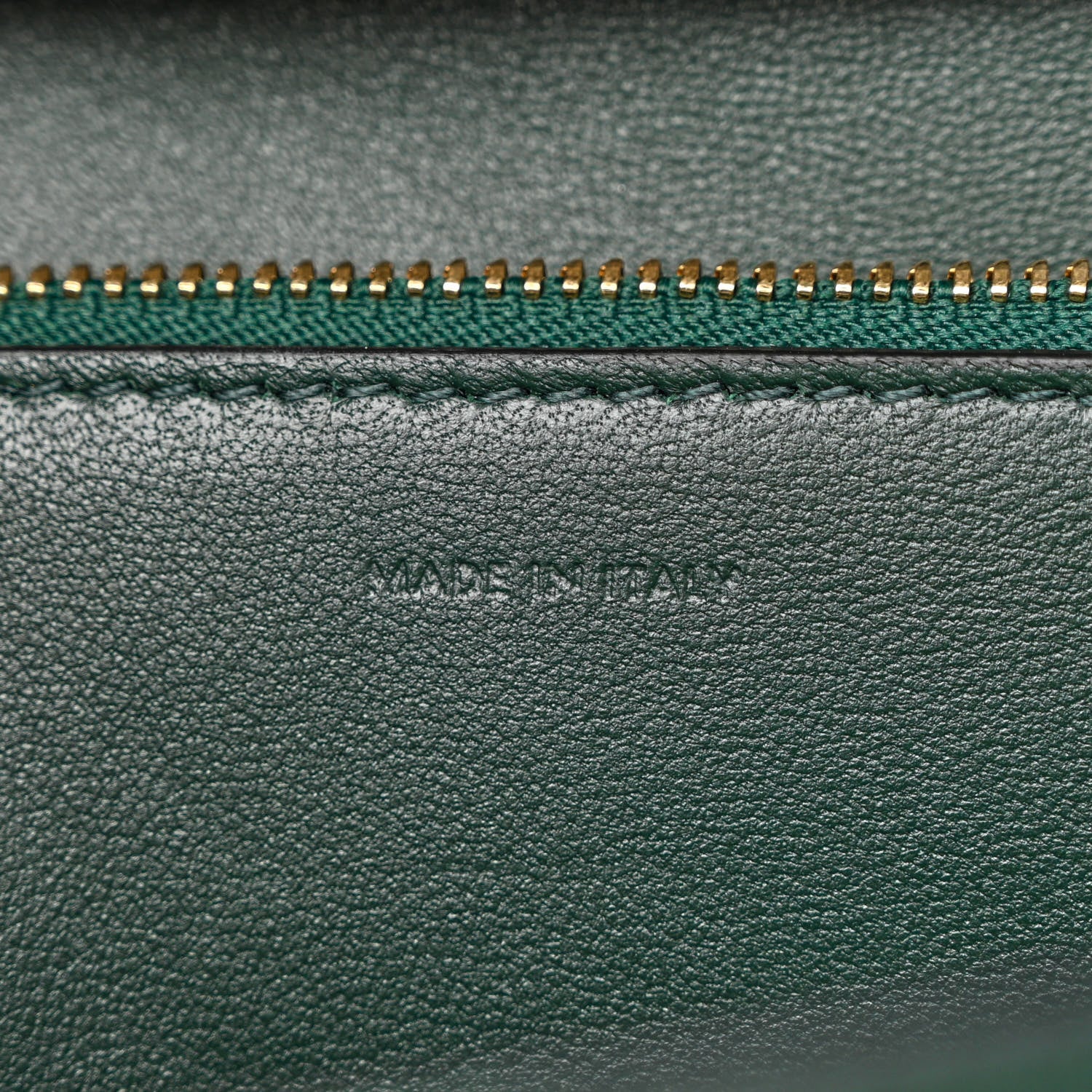 Celine Lizard Medium Classic Box Flap Bag Dark Green 1294487