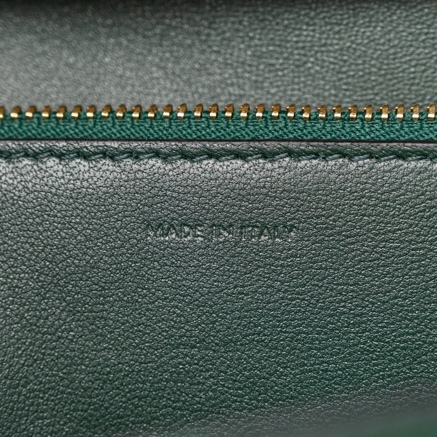 Lizard Medium Classic Box Flap Bag Dark Green