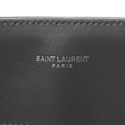 Saint Laurent Calfskin Y Quilted Monogram Large Loulou Shopper Storm 7 of 13