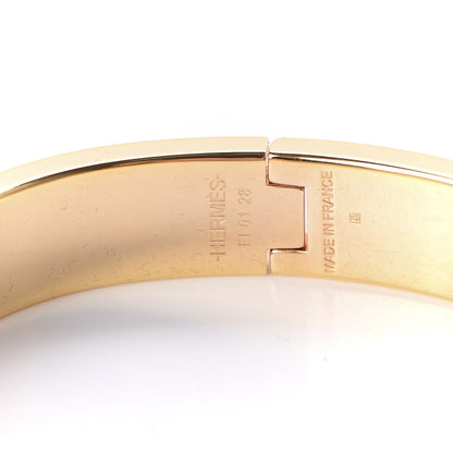 Hermes Enamel Narrow Clic Clac H Bracelet PM White 6 of 7