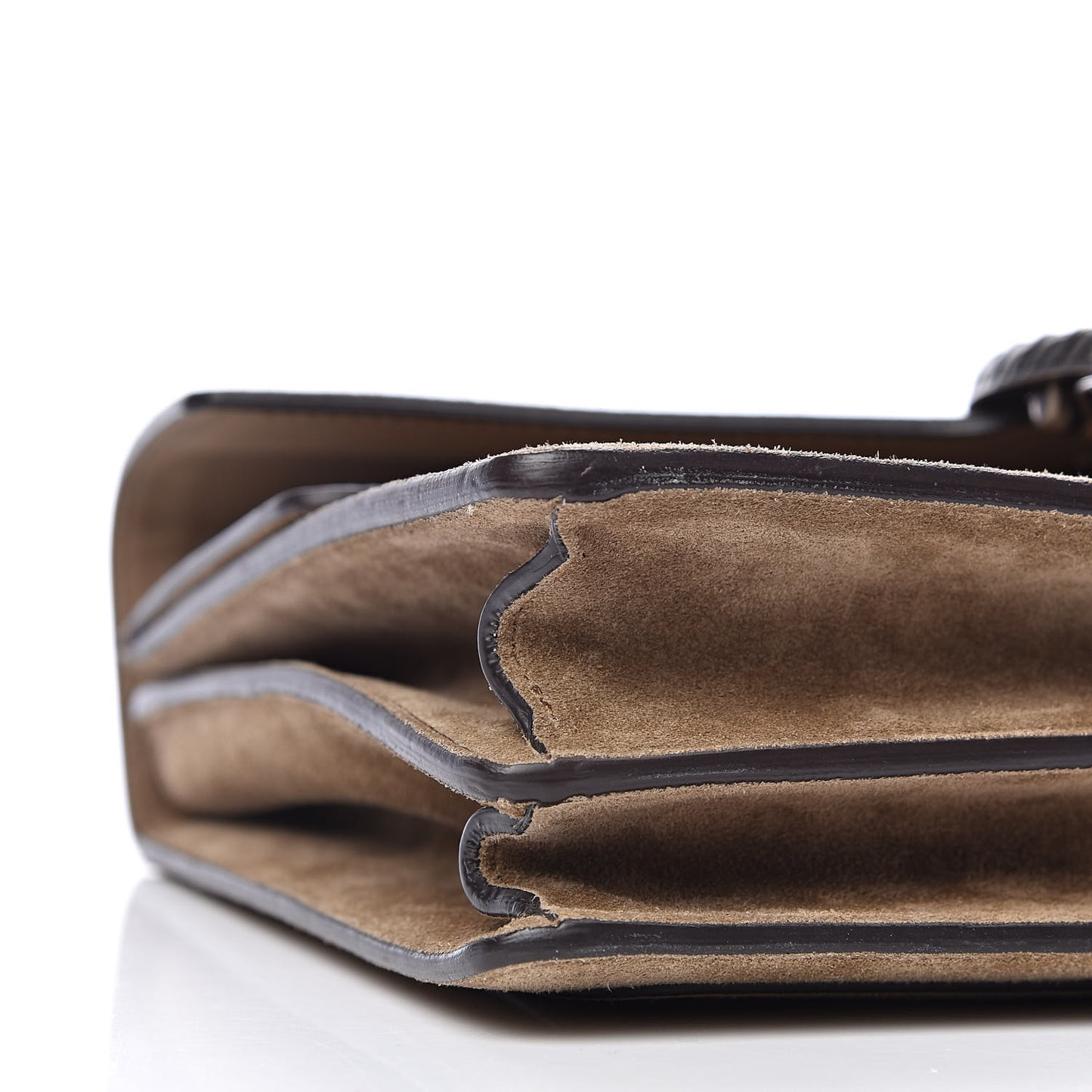 Suede Medium Dionysus Shoulder Bag Taupe