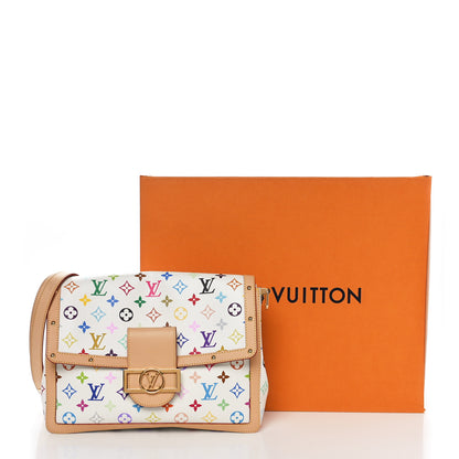 Louis Vuitton LV X TM Monogram Multicolor Dauphine Soft GM White 10 of 10