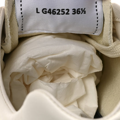 Chanel Calfskin Perforated CC Sneakers 36.5 White 9 of 10