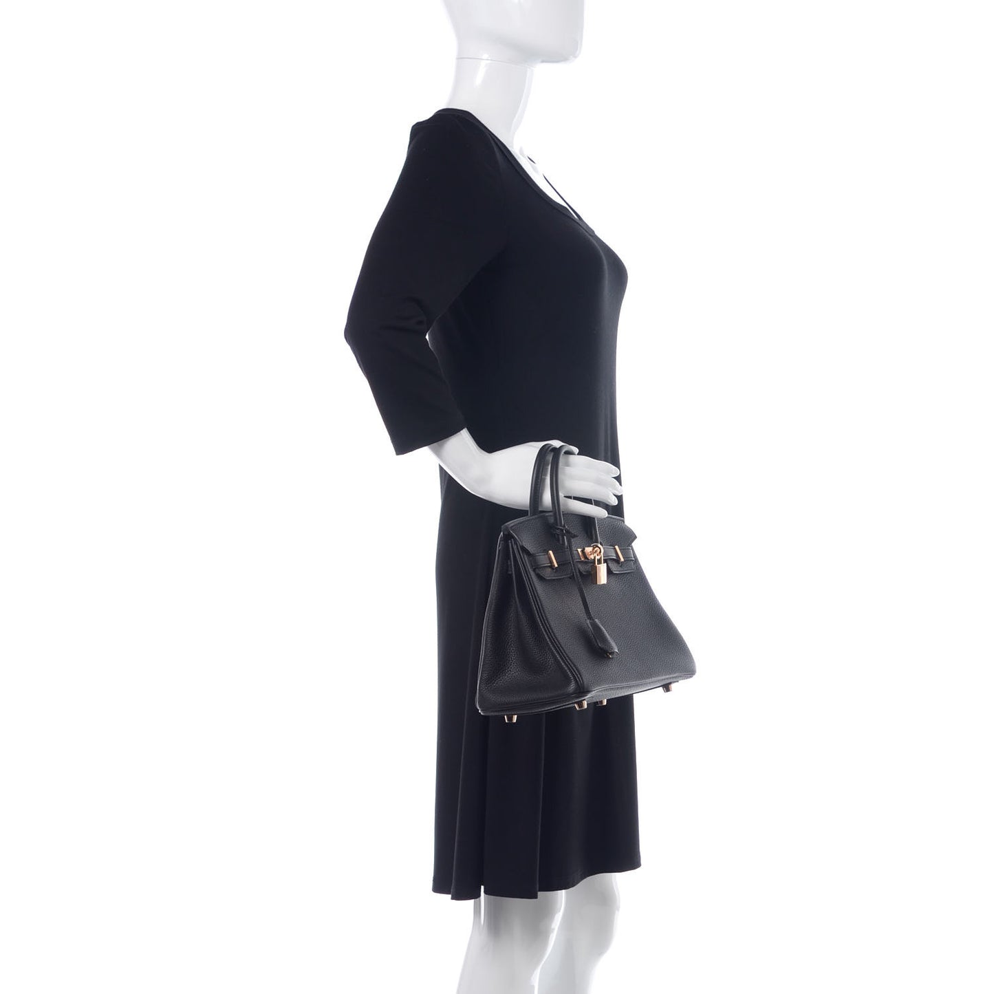 Togo Birkin 25 Black