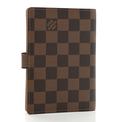 Louis Vuitton Damier Ebene Trunks and Bags Small Ring Agenda 3 of 6