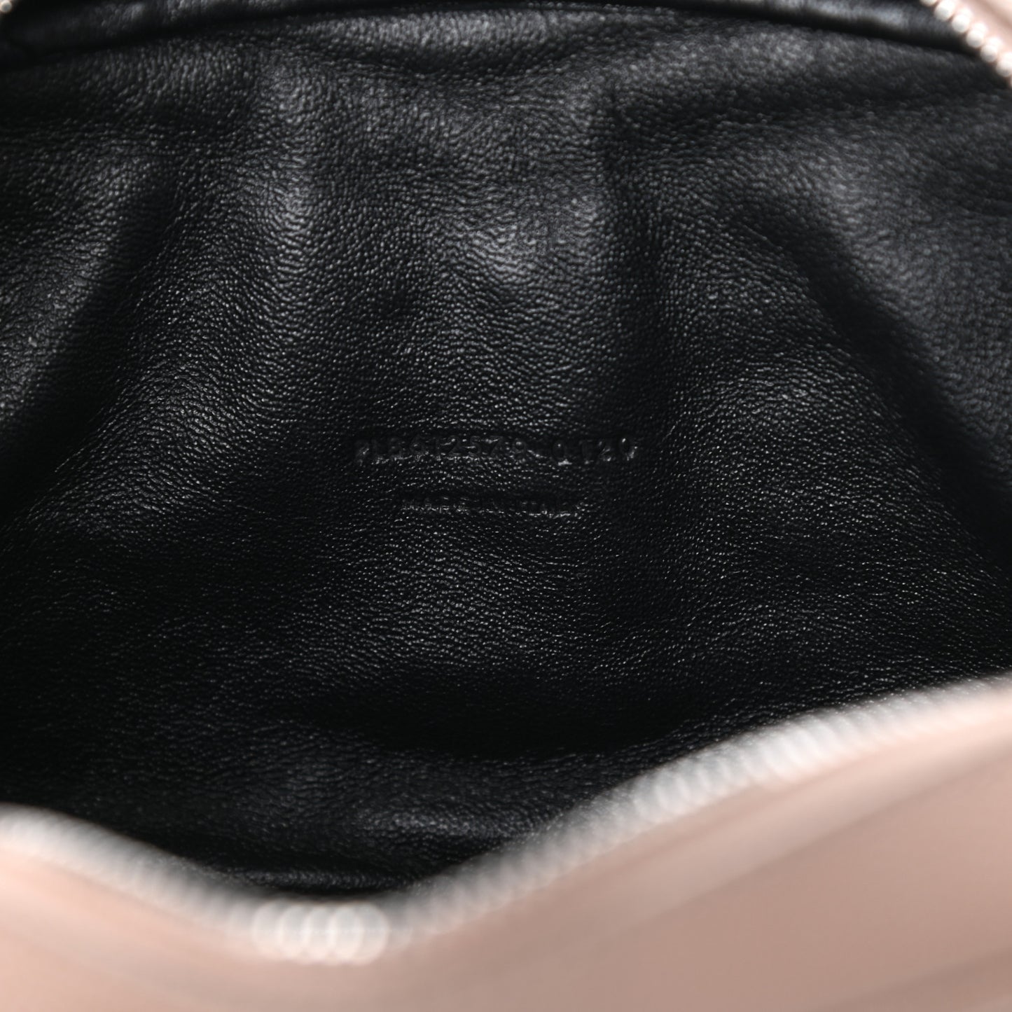 Grain De Poudre Matelasse Monogram Mini Lou Camera Bag Dark Beige