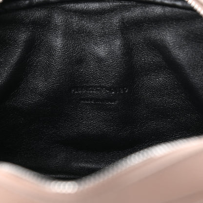 Saint Laurent Grain De Poudre Matelasse Monogram Mini Lou Camera Bag Dark Beige 7 of 9
