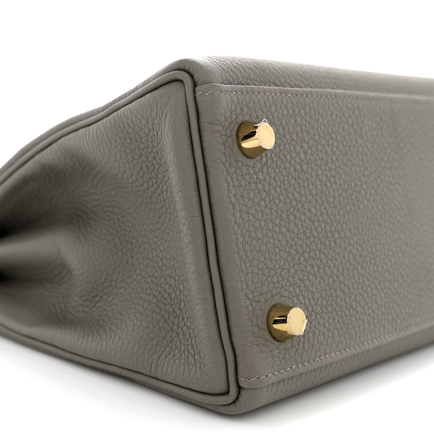 Hermes Togo Kelly Retourne 25 Gris Meyer 9 of 10